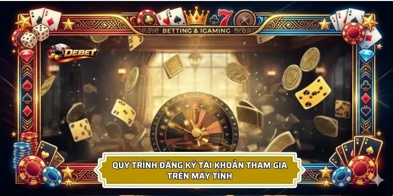 Cách thực hiện đăng ký tài khoản trên thiết bị máy tính